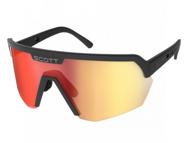 Sluneční brýle SCOTT Sport Shield black / red chrome