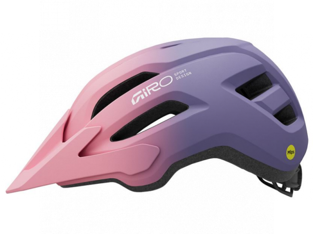 Helma GIRO Fixture II MIPS Youth Mat Light Pink/Purple Fade