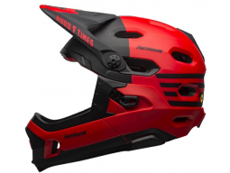 Helma BELL Super DH MIPS Mat/Glos Red/Black Fasthouse