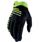 Rukavice 100% R-Core Black-Lime