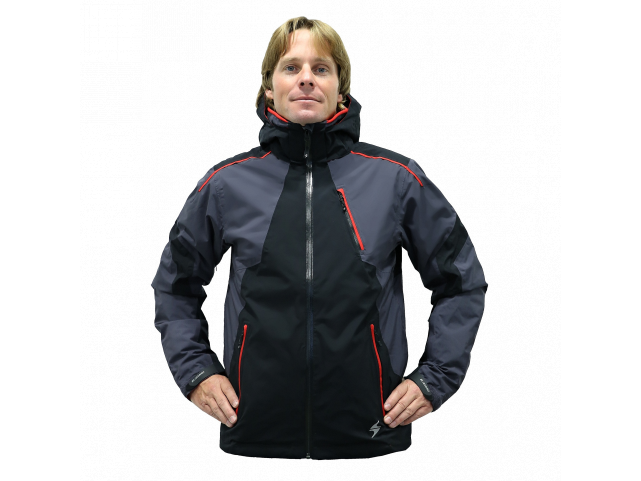 Bunda Blizzard POWER Ski Jacket Black Anthracite Red model 2015/16