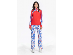 Mikina Poivre Blanc 1st Layer Sweater Scarlet red3/ flower 