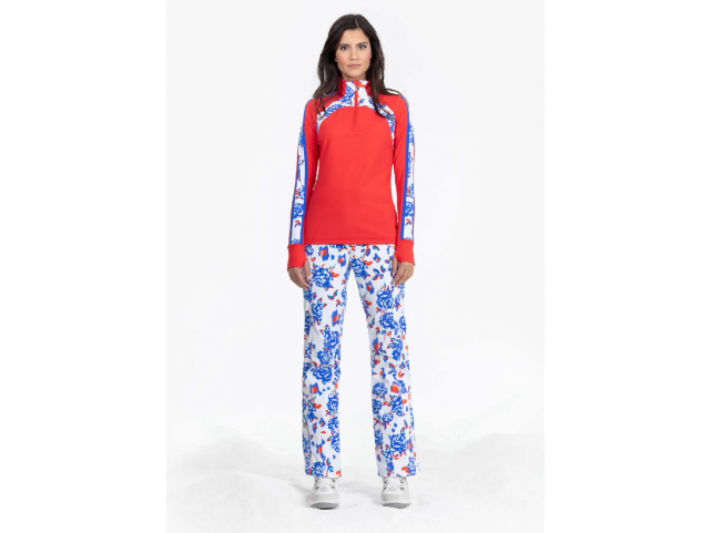 Mikina Poivre Blanc 1st Layer Sweater Scarlet red3/ flower 