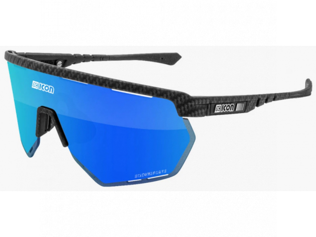 Brýle Scicon Aerowing Carbon Matt SCNPPMultimirror Blue