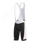 Kalhoty RH+ ZERO Bibshorts Black White Red
