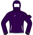 Bunda Elan TWODAYS WOMEN Purple