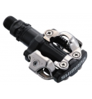Pedály SHIMANO SPD PD-M520L černé s kufry SM-SH51