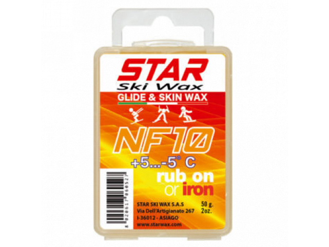 Voskový blok Star Ski Wax NF10 +5/-5 °C
