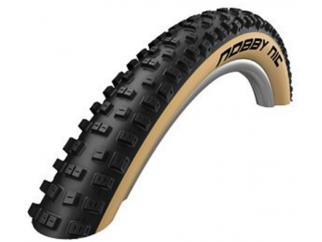 Plášť Schwalbe Nobby Nic 27.5x2.25 Addix Speedgrip Tl-easy béžový bok skládací