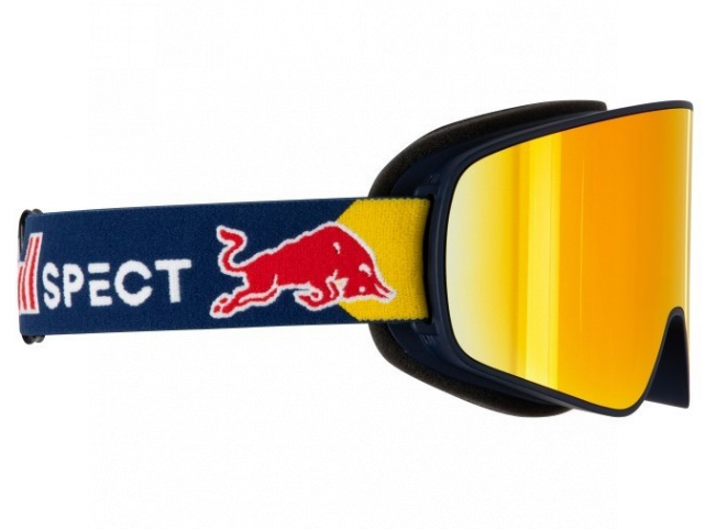 Lyžařské brýle RED BULL RUSH-14RE2 blue, orange with red mirror, CAT2