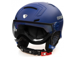 Helma Briko STROMBOLI VISOR PHOTO Matt Blue Navy