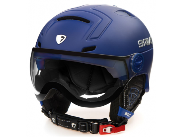 Helma Briko STROMBOLI VISOR PHOTO Matt Blue Navy