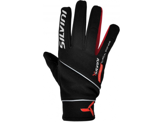 Rukavice Silvini MONTASIO UA442M pánské Black Red