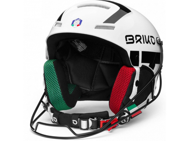 Helma Briko Slalom Multi Impact FISI Shiny White Black