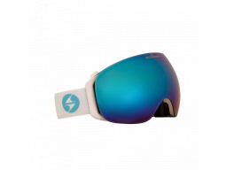 Lyžařské brýle BLIZZARD Ski Gog. 999 MDAVZSWO, white shiny, carl zeiss smoke lens B20+full revo ice blue