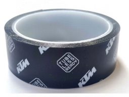 Páska na ráfek KTM 10 M X 37 MM, černá/bílá