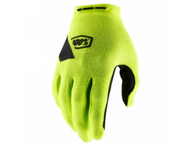 Rukavice 100% RIDECAMP Fluo Yellow