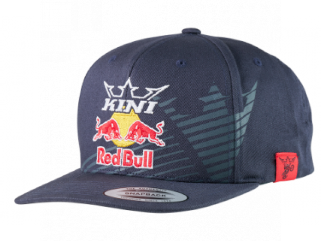 Kšiltovka Kini Red Bull 3.0 antracitová