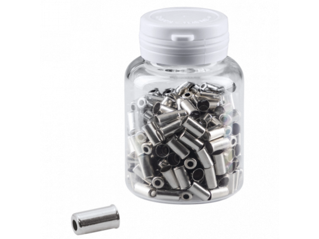 Koncovka brzd.bowdenu 5 mm Fe, stříbrná