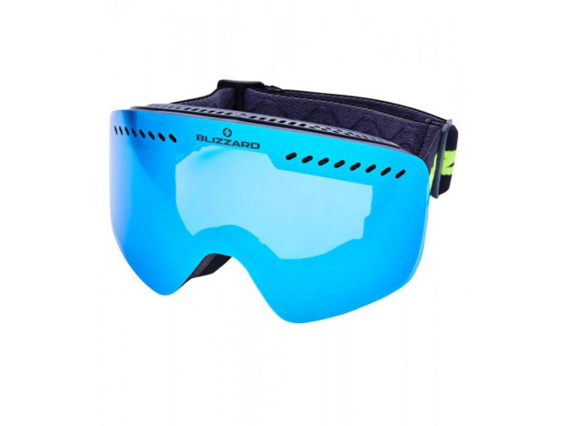 Lyžařské brýle BLIZZARD Ski Gog. 983 MDAVZO, black matt, smoke2, ice blue REVO