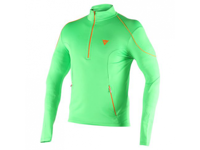 Mikina Dainese FLEECE Man Small Zip E1 Eden Green Autumn Glo 