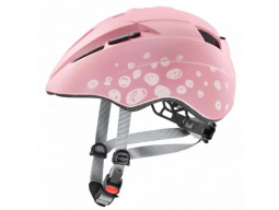 Helma Uvex Kid 2 cc pink polka dots