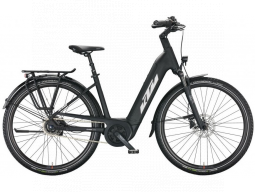 Elektrokolo KTM Macina City A510 black matt (silver+orange), 2022