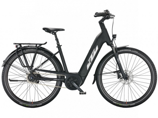 Elektrokolo KTM Macina City A510 black matt (silver+orange)
