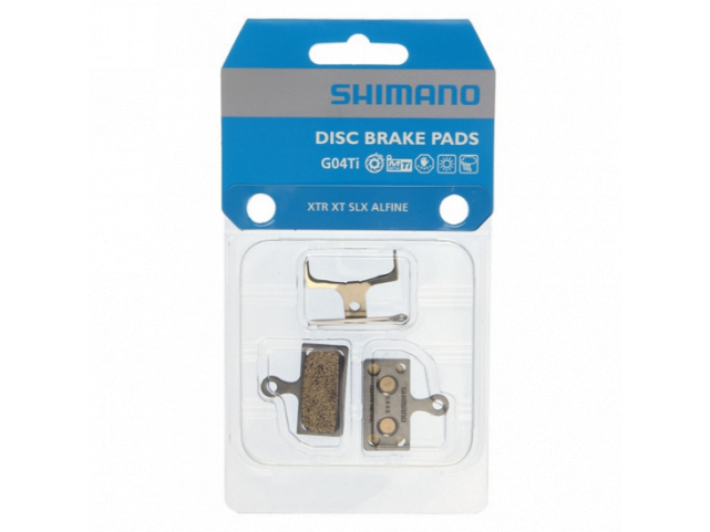Brzdové destičky Shimano BR-M985 G04Ti - kovové