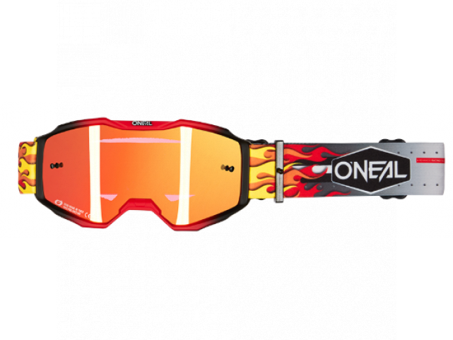 Brýle O'Neal B-10 Youth HR multi - radium red