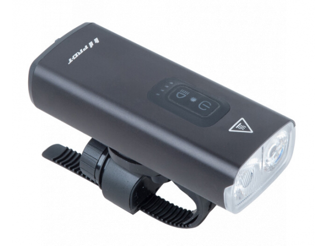 Světlo přední PRO-T Plus 2600 Lumen 2x Super LED dioda nabíjecí přes USB - Type C 7171-3