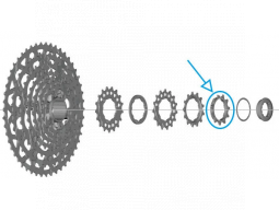 Pastorek Shimano CS-LG700-11, 11 z, integrovaná podložka