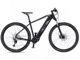 Elektrokolo 4Ever ESWORD SPORT - ČERNÁ / METAL STŘÍBRNÁ