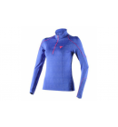 Mikina Dainese FLEECE Lady Small Zip E1 Sky Blue Fuchsia Pur 