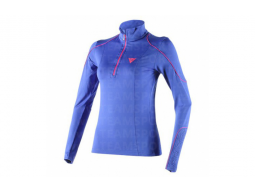 Mikina Dainese FLEECE Lady Small Zip E1 Sky Blue Fuchsia Pur 