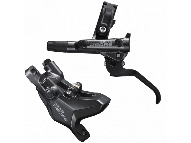 Kot brzd-set Shimano DEORE BR-M6100-KIT přední/BL-M6100(J-kit) bez adapt polymer SMBH90/1000mm+oliv