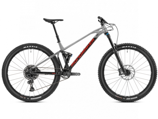 Kolo MONDRAKER Foxy, black/nimbus grey/flame red, 2023