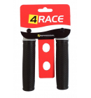 Gripy 4RACE gumové černé