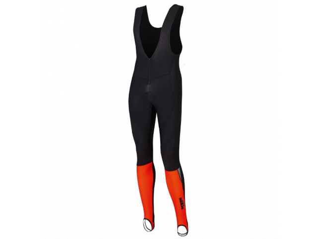 Cyklistické kalhoty KTM FACTORY TEAM II RACE BIB Black/Orange