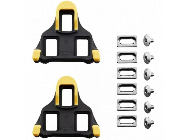 Kufry SHIMANO silniční SPD-SL SM-SH11 černo/žluté s vůlí, v krabičce