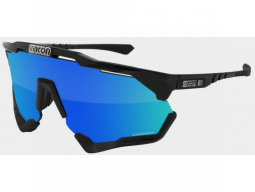 Brýle Scicon Aeroshade XL Black Gloss SCNPPMultimirror Blue