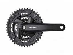 Kliky SHIMANO kliky ACERA FC-M371 4hran 3x9 175mm 44x32x22z bez krytu černé