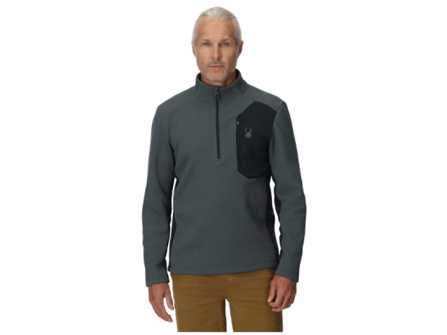 Bunda Spyder Bandit 1/2 Zip Slate Blue
