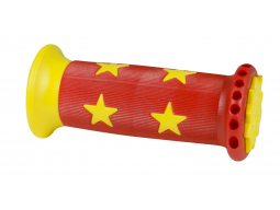Gripy Force STAR gumová dětská, červeno-žlutá