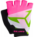 Dětské rukavice Silvini Ose CA1437 Pink-Neon