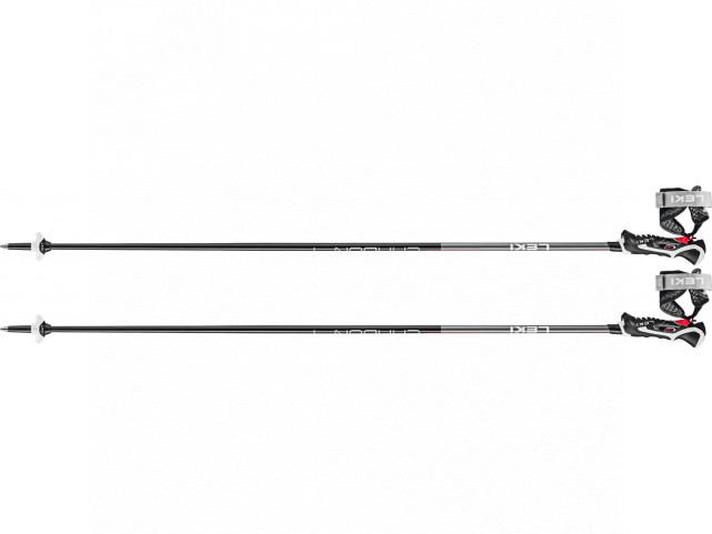 Hole Leki Carbon 14 3D, black-dark anthracite-bright red