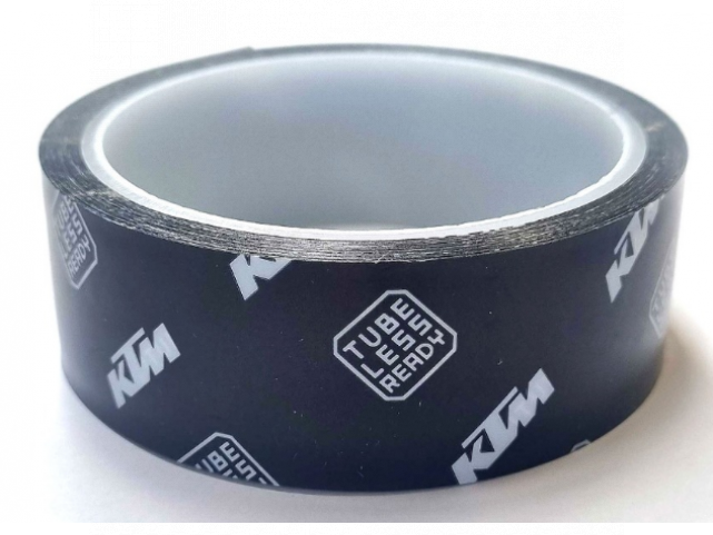 Páska na ráfek KTM 10 M X 32 MM, černá/bílá