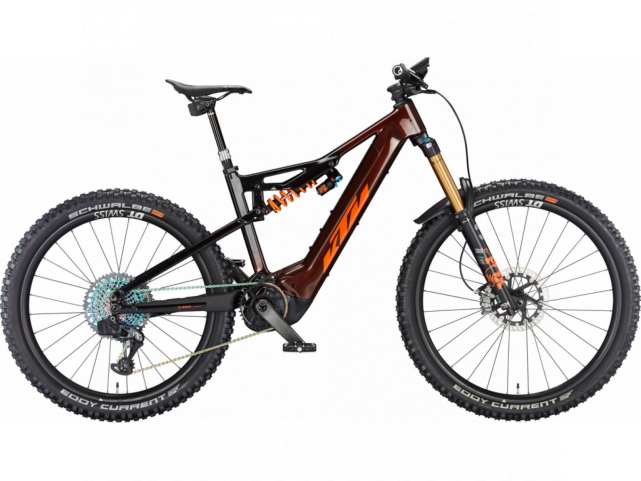 Elektrokolo KTM MACINA PROWLER EXONIC tansparent orange(or+blk+gld), 2024