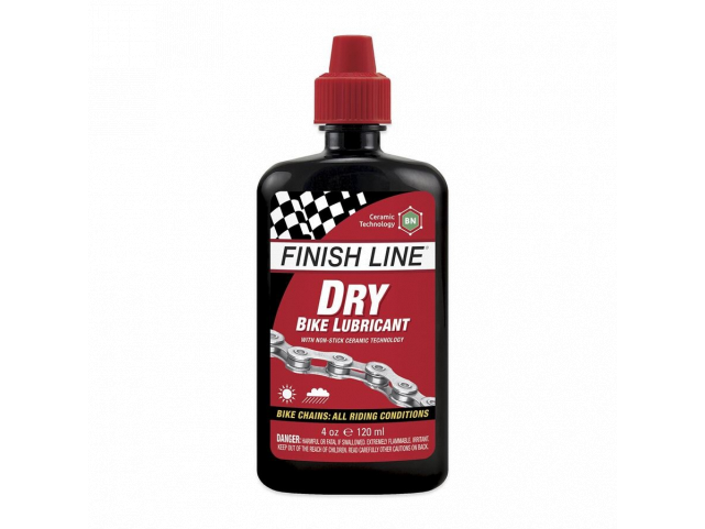 Mazivo FINISH LINE Dry Lube (BN) 4oz/120ml-kapátko