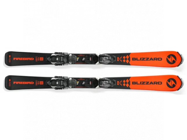 Lyže Blizzard Firebird JR + FDT JR 7, orange, 25/26